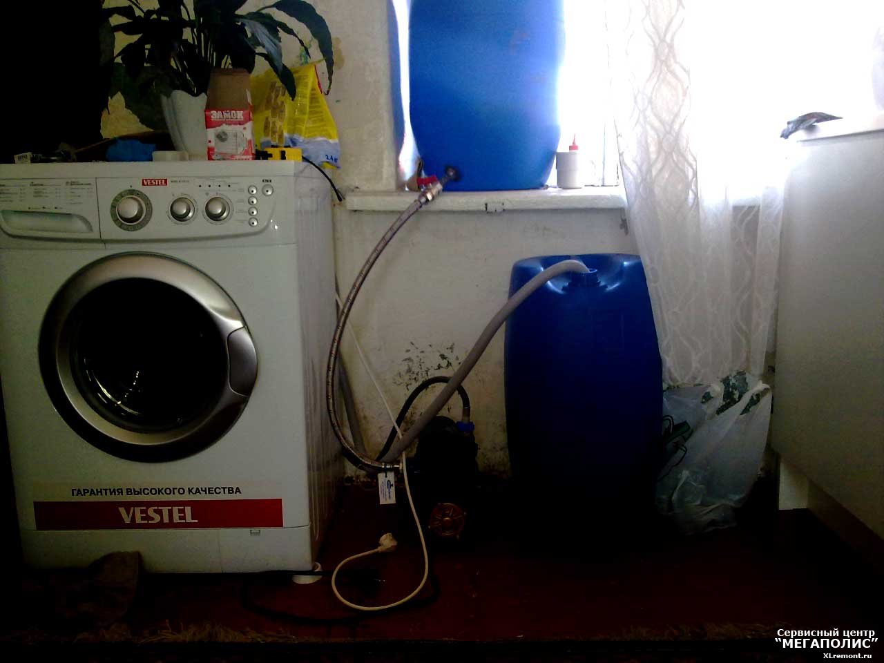 Как поступать, когда стиральная машина не наполняется водой